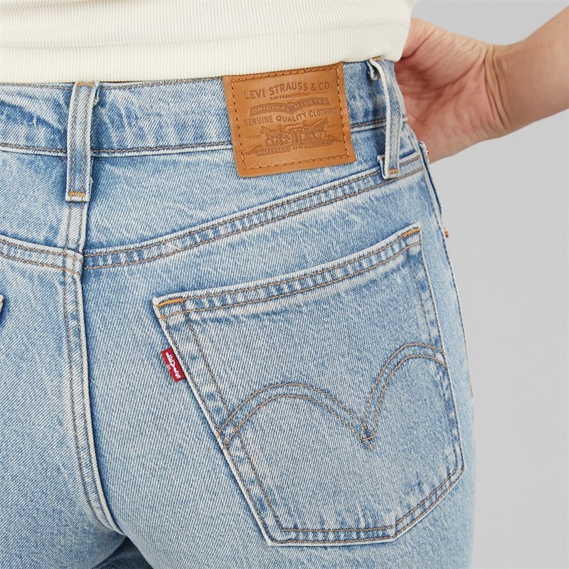 Womens Wedgie Slim Fit Jeans In The Dust - Image 3
