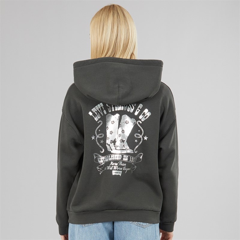 Womens Salinas Hoodie Lseshine Poster Daisy Boots Pirate Black - Image 2