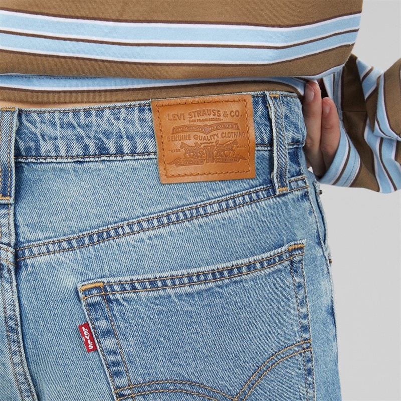 Womens Baggy Dad Barrel Fit Jeans Easy Days Barrel - Image 5