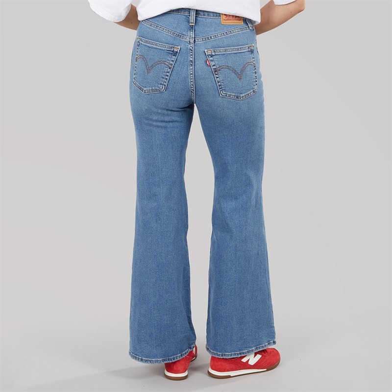 Womens Ribcage Bell Jeans So Nice - Image 2