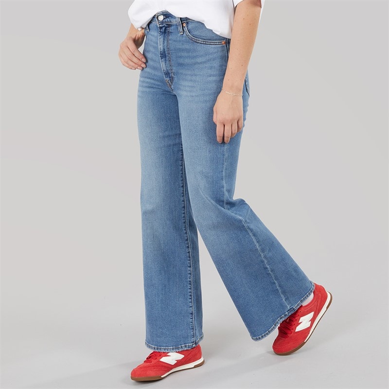 Womens Ribcage Bell Jeans So Nice - Image 3