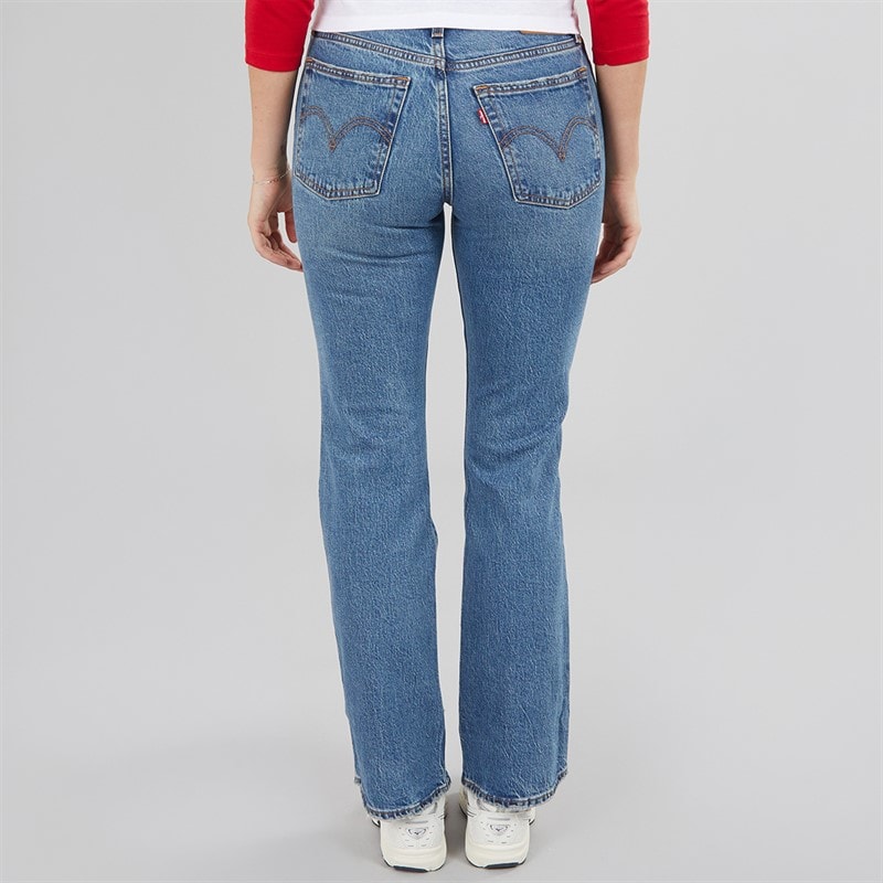 Womens Wedgie Bootcut Jeans Fair Point Psk - Image 2