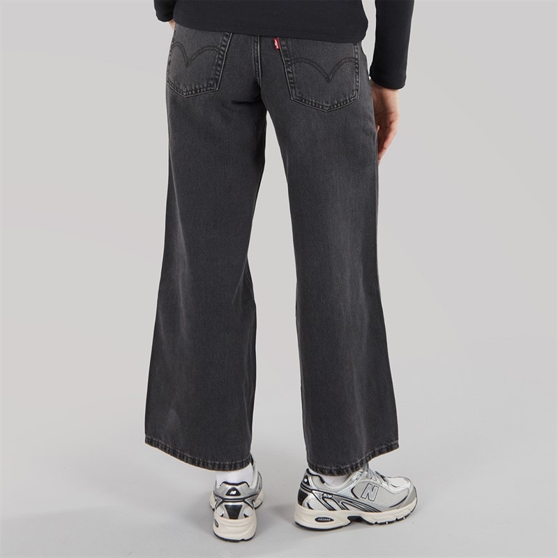 Womens 94 Baggy Wide Leg Jeans Wandering Spirit Clean - Image 2