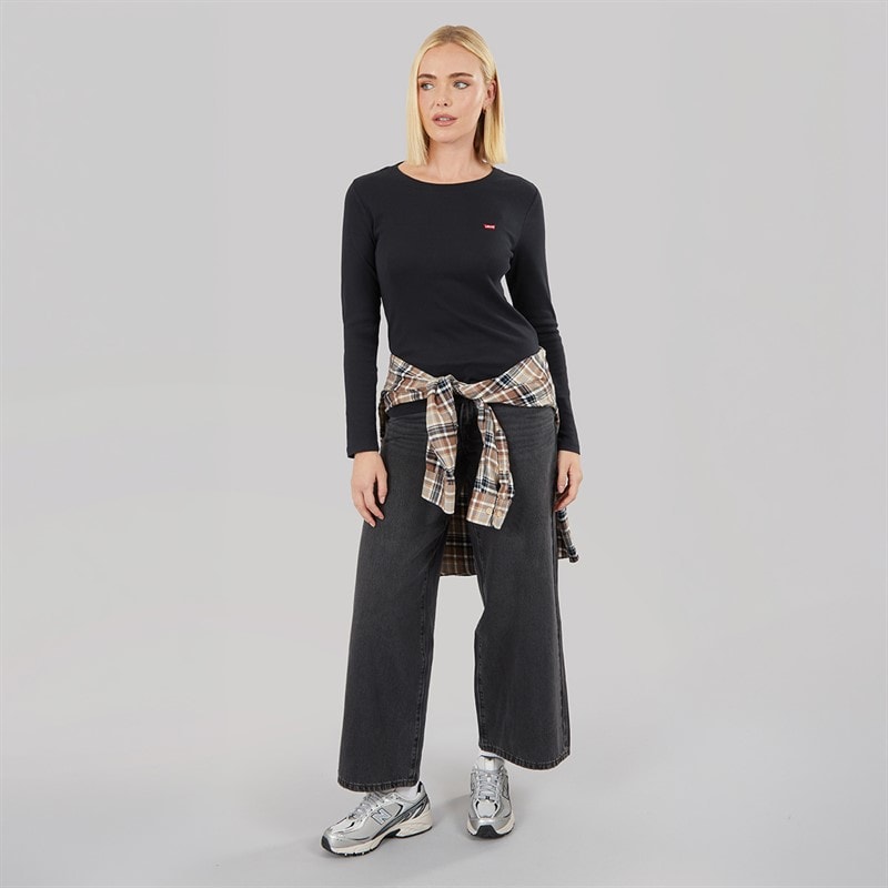 Womens 94 Baggy Wide Leg Jeans Wandering Spirit Clean - Image 4