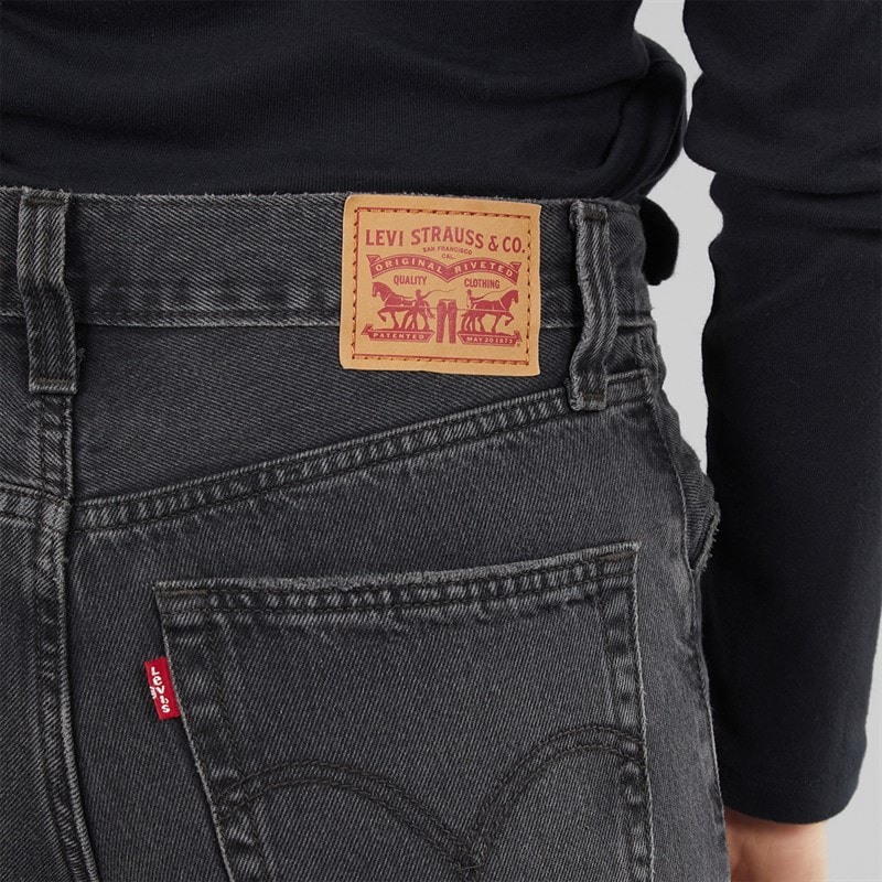 Womens 94 Baggy Wide Leg Jeans Wandering Spirit Clean - Image 5