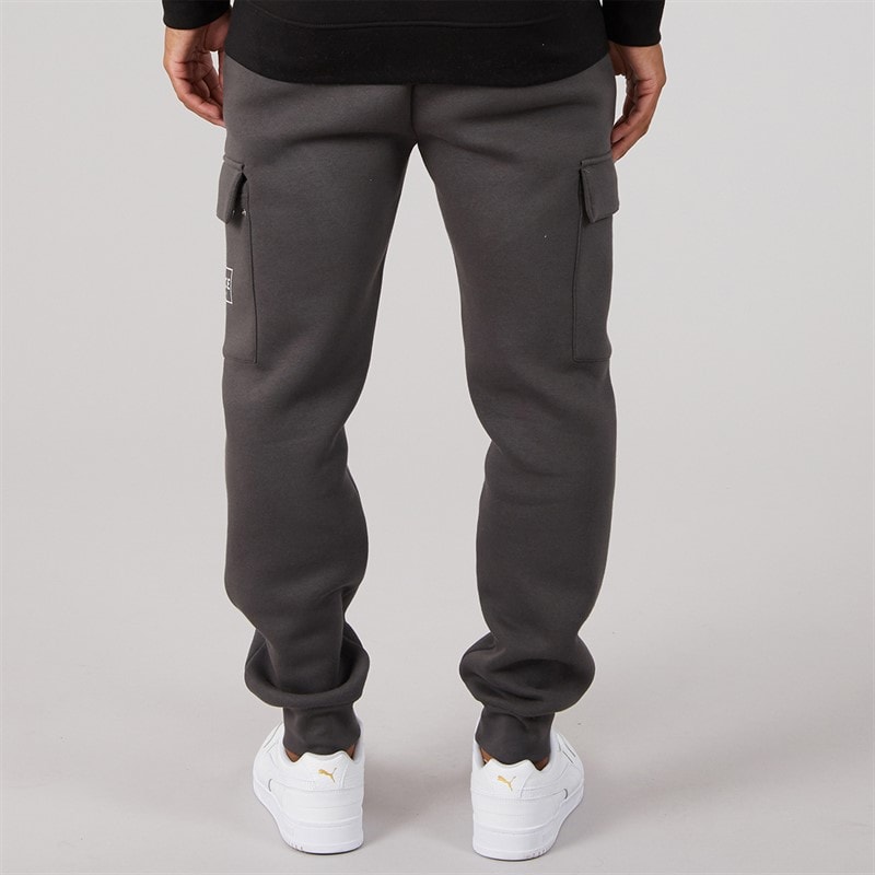 Mens Calbo Cargo Joggers Coal - Image 2