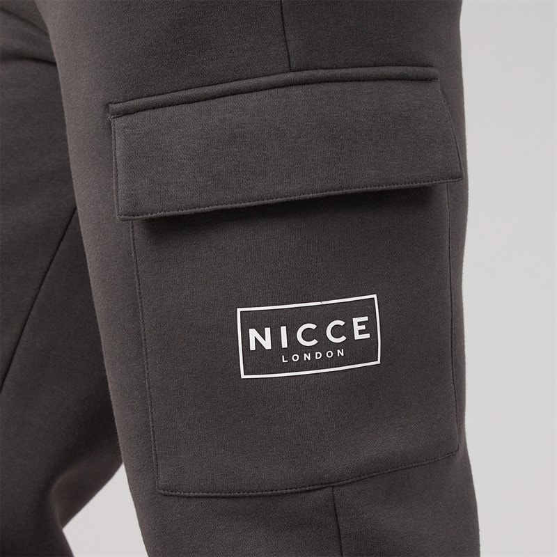 Mens Calbo Cargo Joggers Coal - Image 3