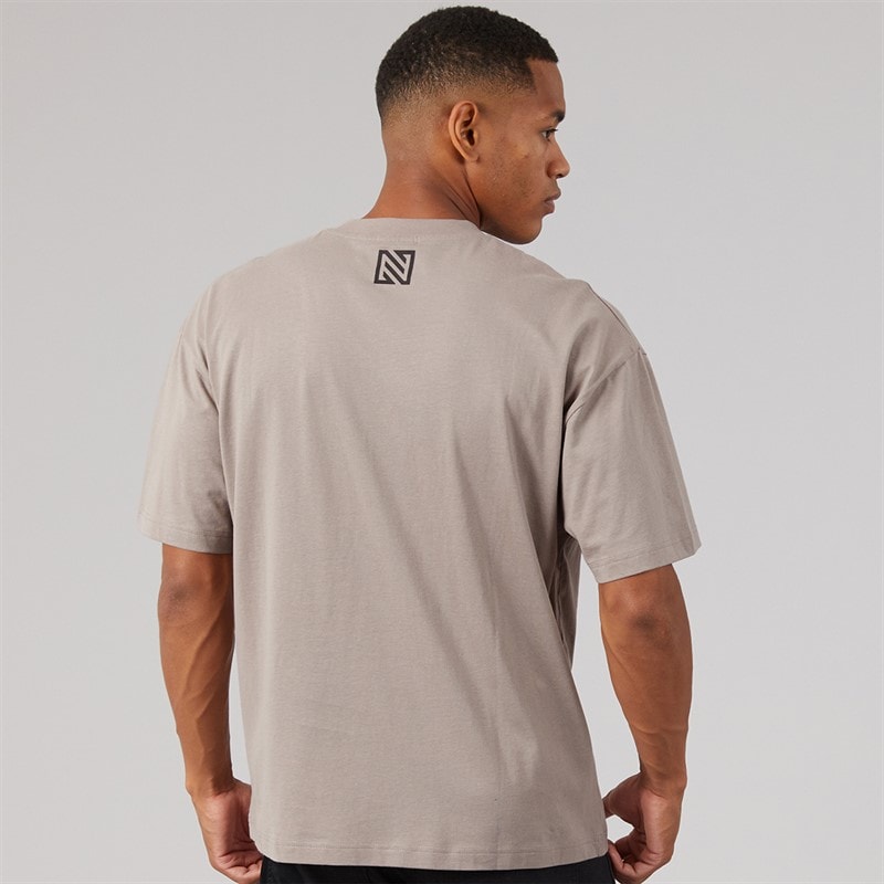 Mens Endzo Oversized T-Shirt Satellite - Image 2
