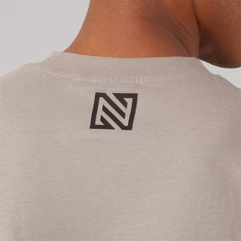 Mens Endzo Oversized T-Shirt Satellite - Image 4