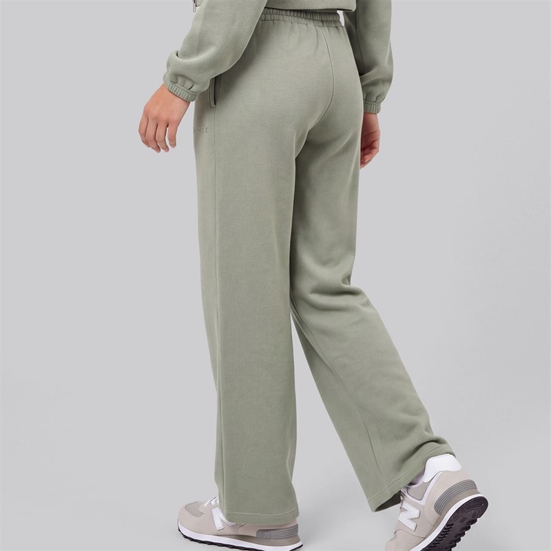 Womens Veridian Wide Leg Joggers Sage - Image 2