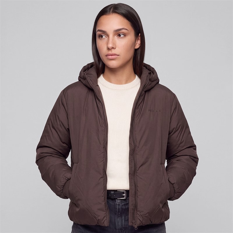 Womens Luminara Windbreaker With Cuffs Americano - Image 3