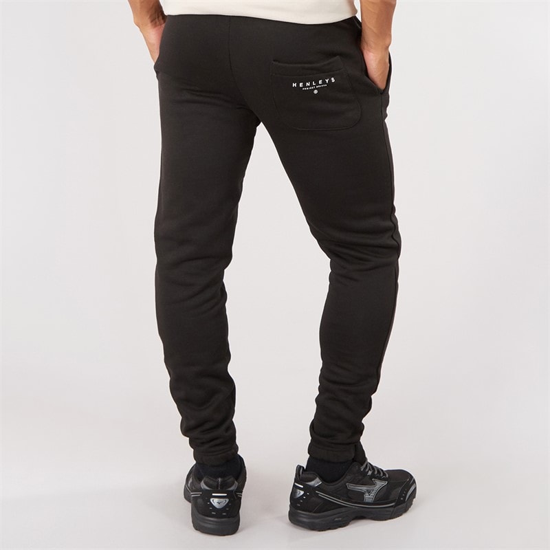 Mens Curveball Joggers Black - Image 2