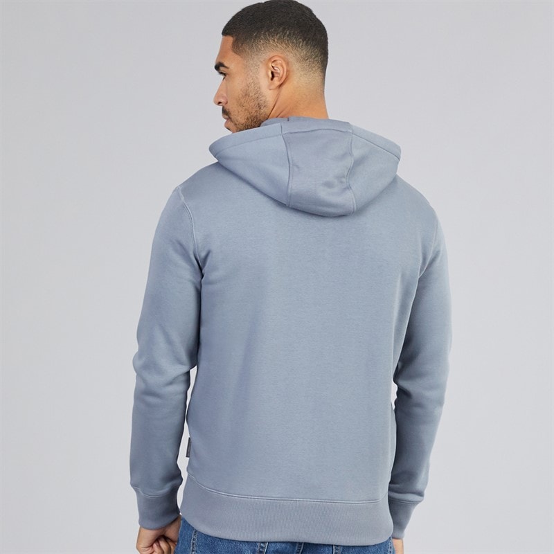 Mens FC Zip Hoodie Light Blue/Marine - Image 2