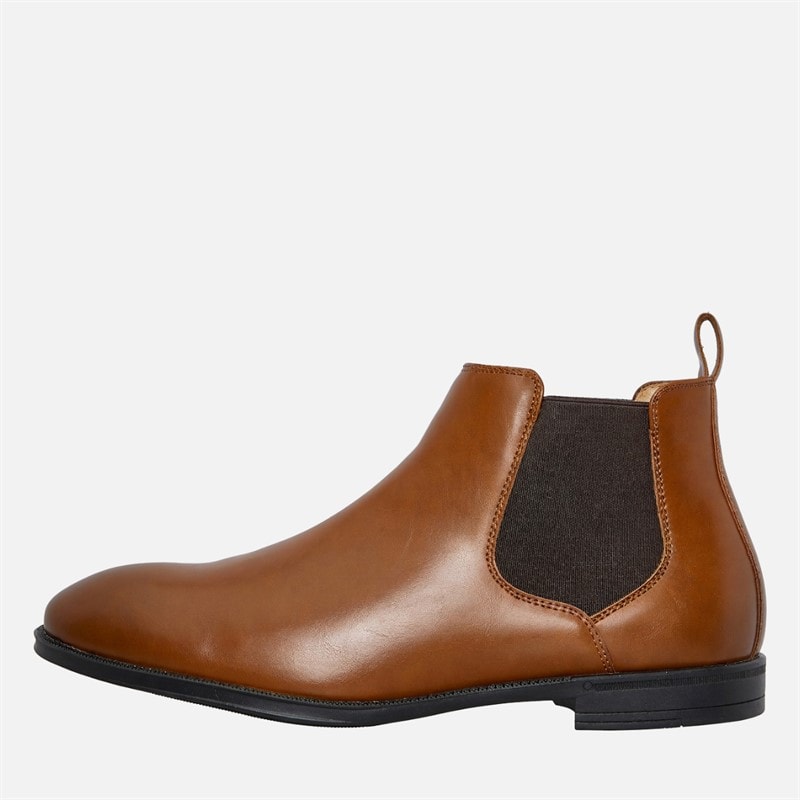 French Connection Mens Chelsea Boots Tan