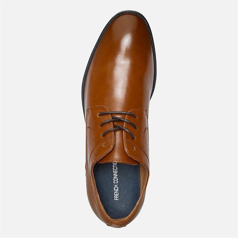 Mens Derby Shoes Tan - Image 4
