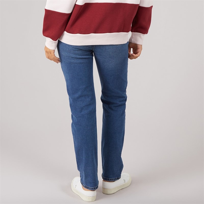 Womens Sammy Slim Fit Jeans Mid Wash - Image 2