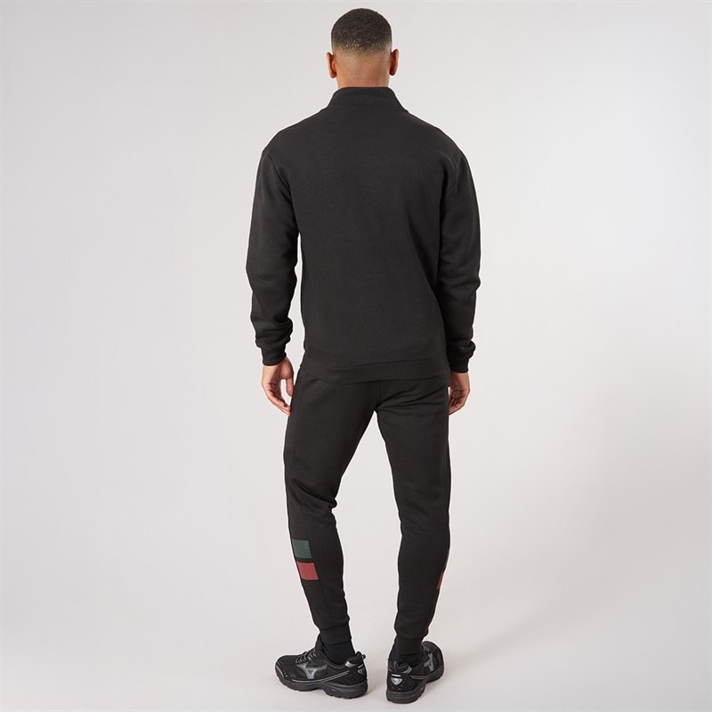 Mens Stonehaven Tracksuit Black - Image 2