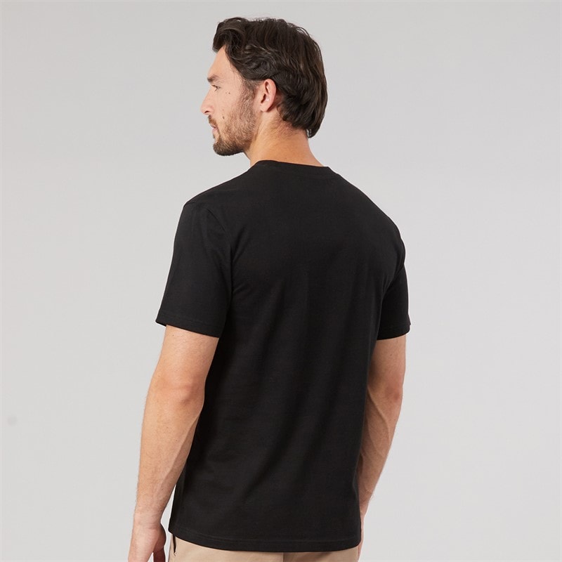 Mens Basic T-Shirt Black - Image 2