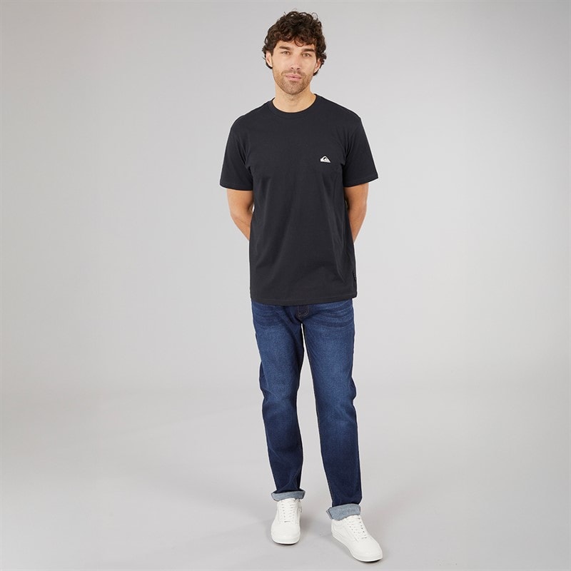 Mens Basic T-Shirt Black - Image 3