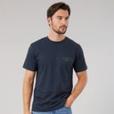 Mens Anchor Lockup T-Shirt Dark Navy