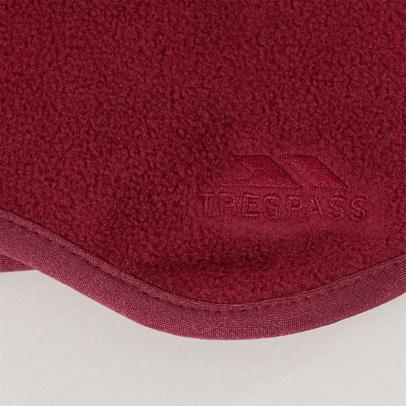 Womens Lorax Fleece Ear Warmer Dark Cherry - Image 3