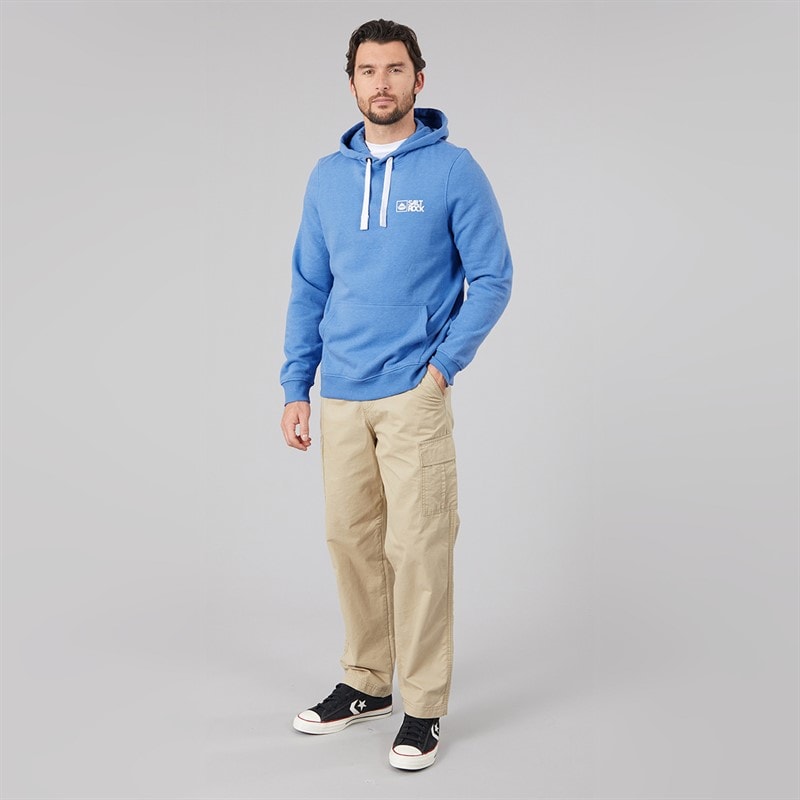 Mens Saltrock Original Hoodie Br Blue - Image 3