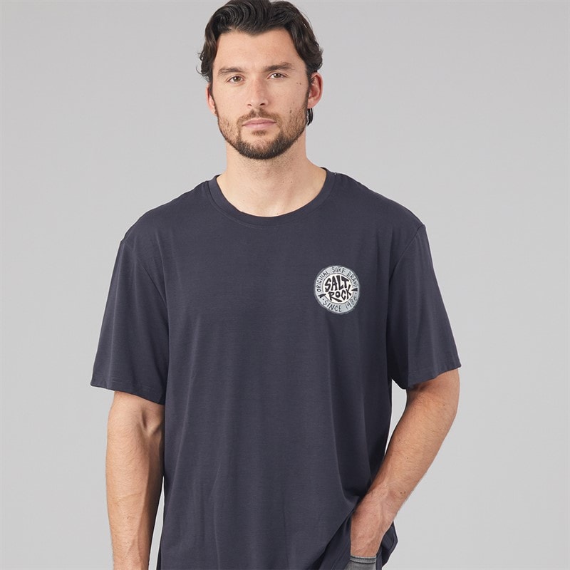 Mens Original SR Hybrid T-Shirt Black - Image 1