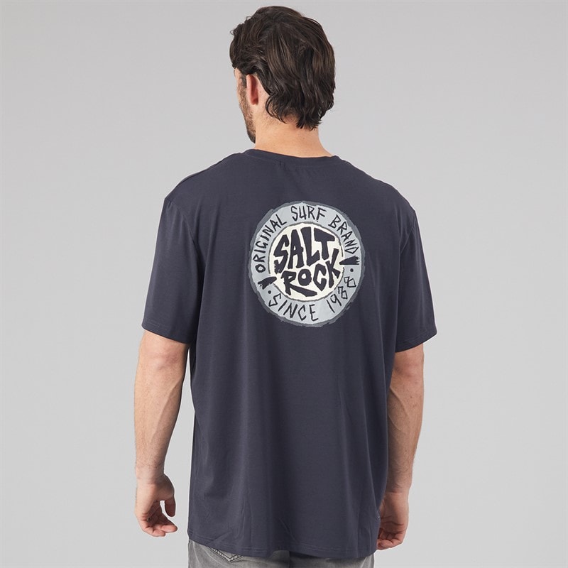 Mens Original SR Hybrid T-Shirt Black - Image 2