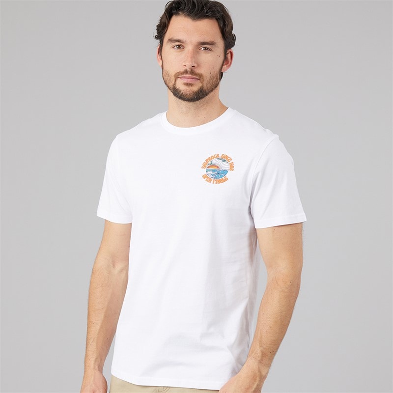 Mens Open Finals T-Shirt White - Image 2