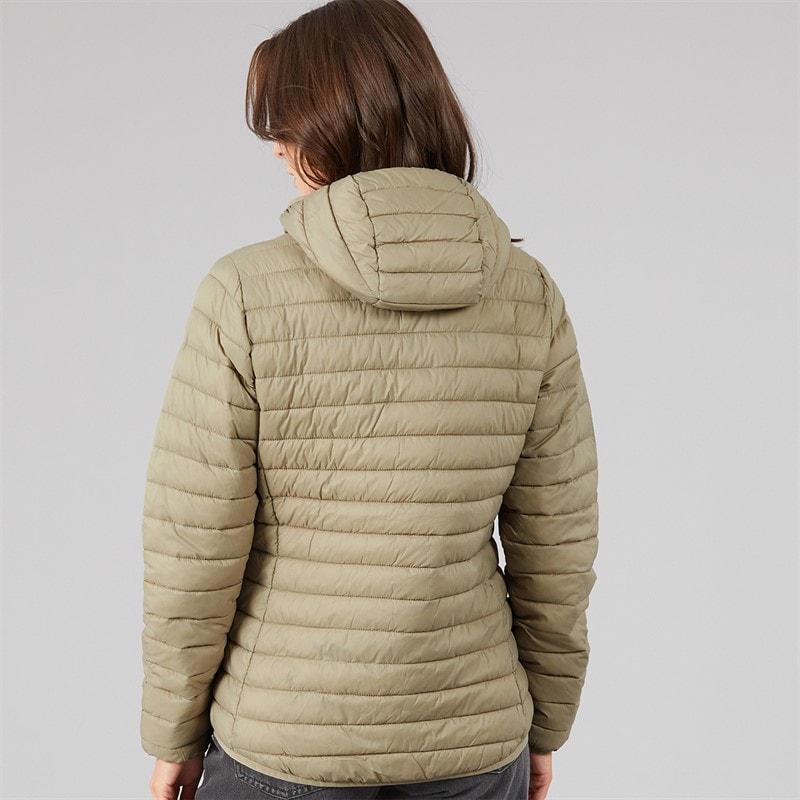 Womens Entwistle Thermo Sphere Insulated Hooded Jacket Cashew - Image 2