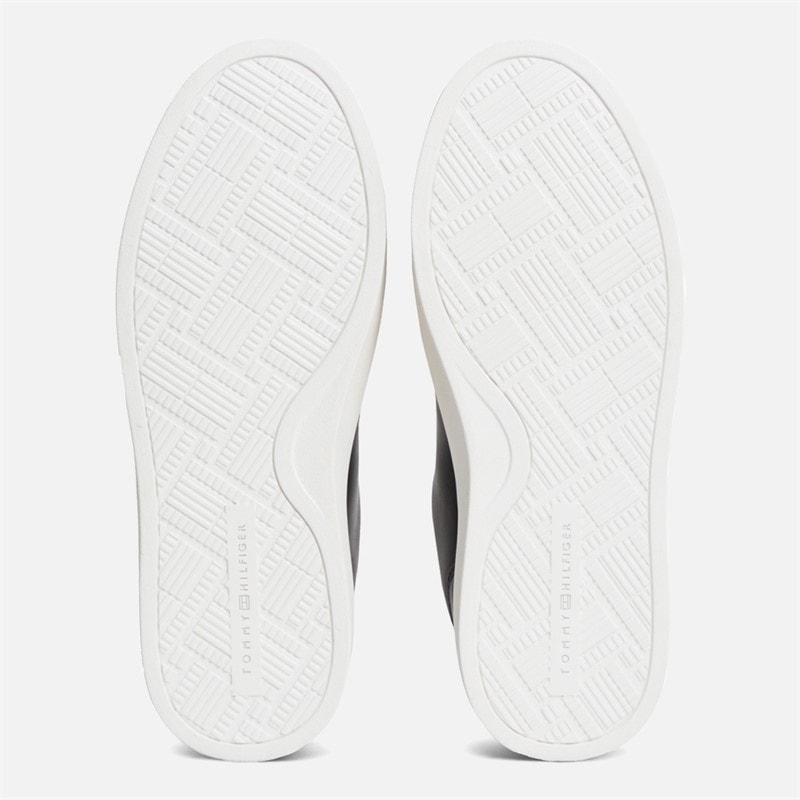 Womens Feminine Cupsole Trainers Black/Ecru - Image 2