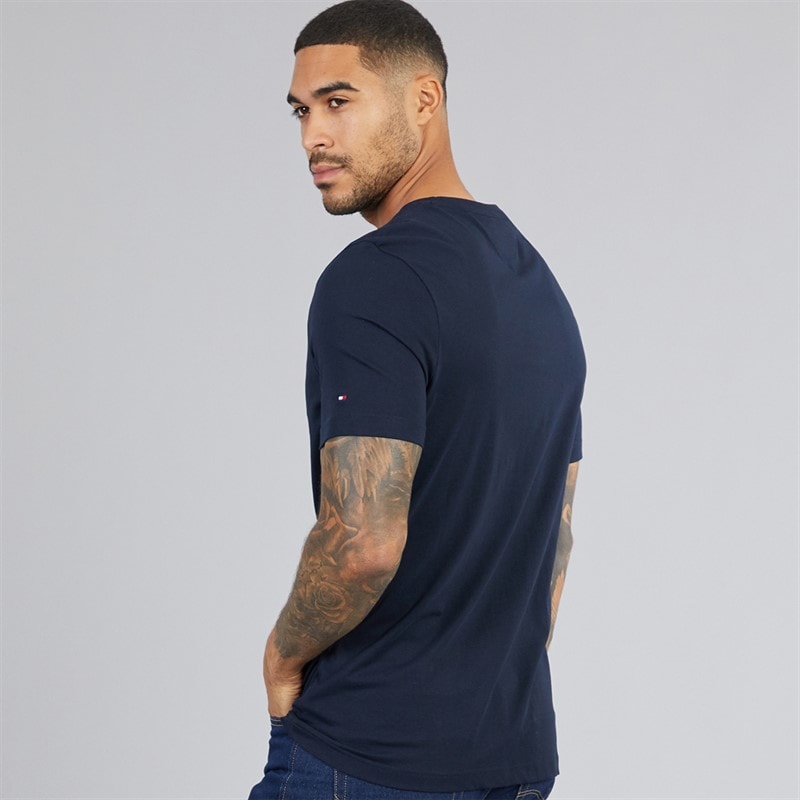 Mens Mono Sun Graphic T-Shirt Desert Sky - Image 2