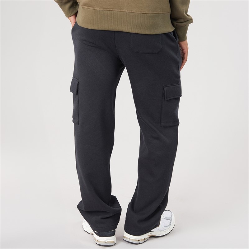 Mens Cisse Cargo Joggers Jet Black - Image 2