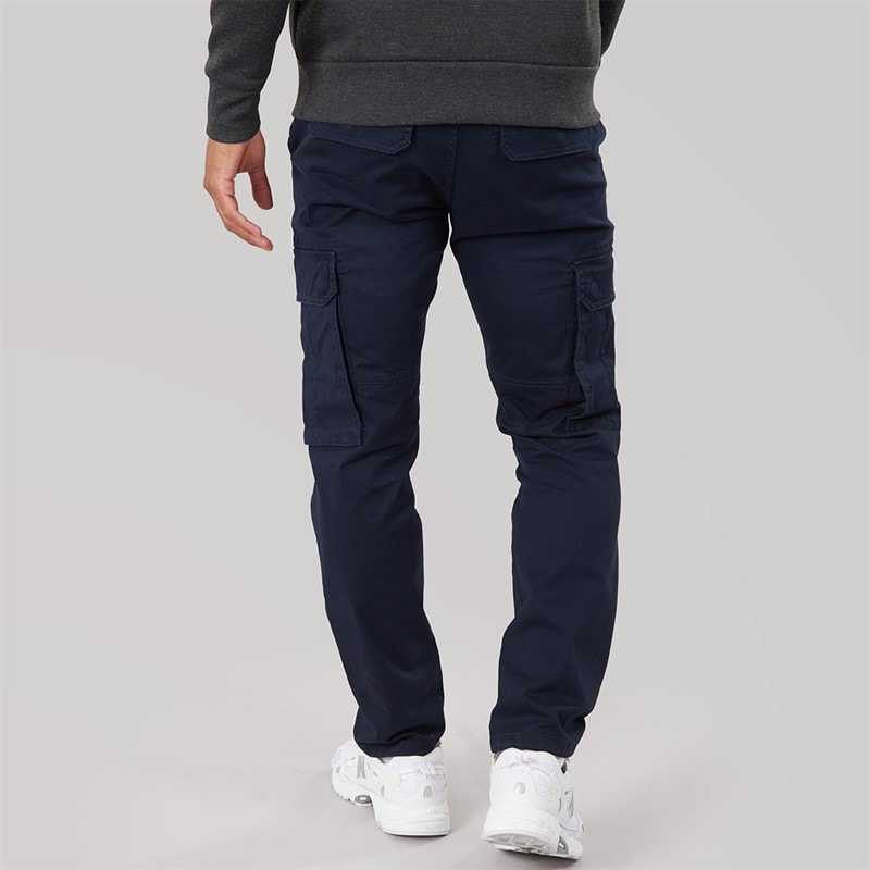 Mens Highsmith Cargo Trousers Sky Captain Navy - Image 2