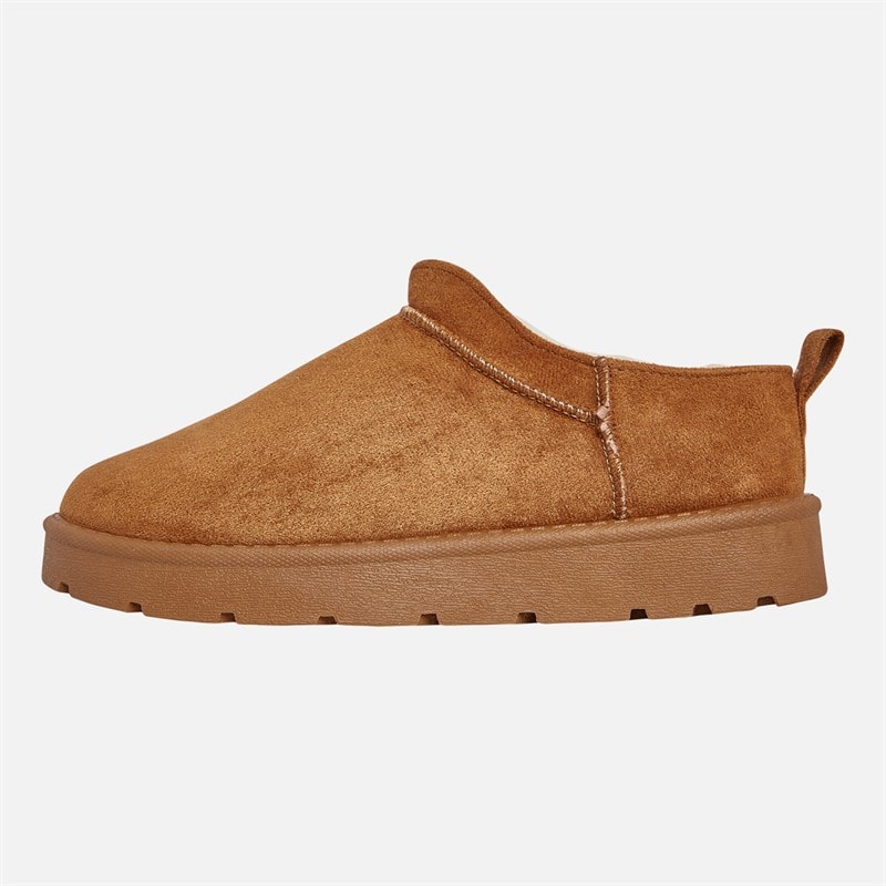 Truffle Collection Womens Cola Micro Cozy Boots Chestnut