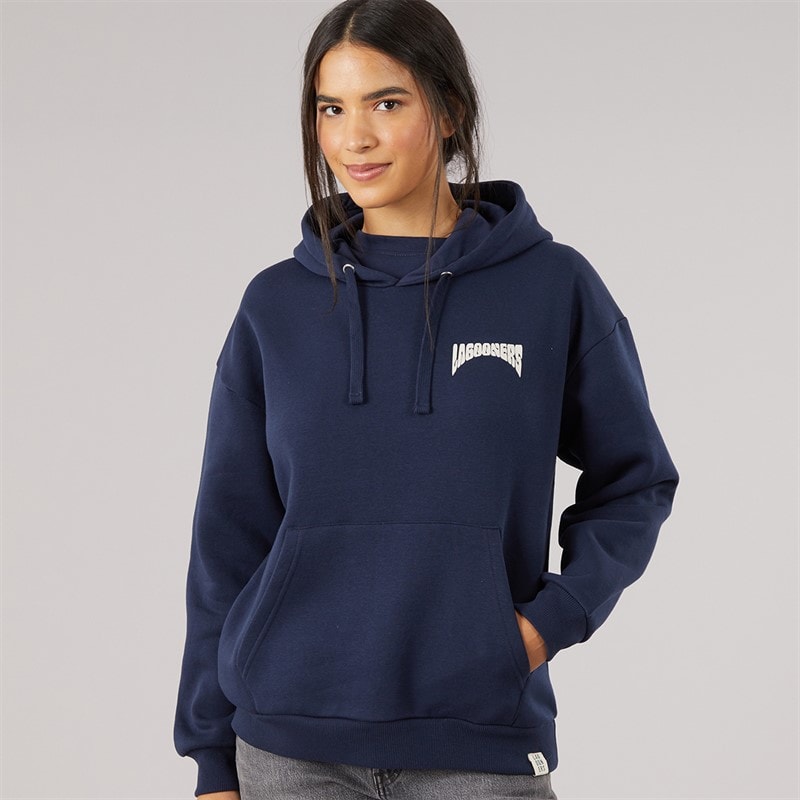 Womens Elbmy Hoodie Navy - Image 2