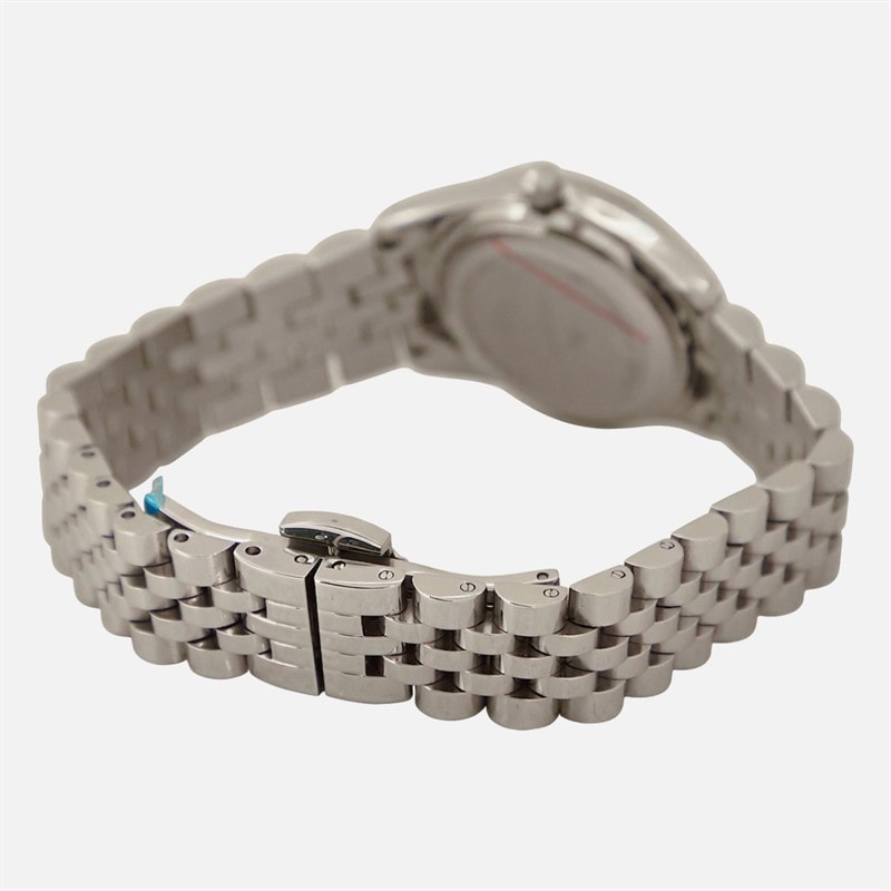 Womens S 26MM Stoneset Soft Sports Watch Metal - Image 3