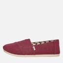 Womens Canvas Alpargata Espadrilles Dark Plum