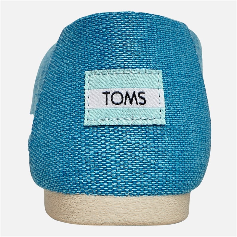 Womens Canvas Alpargata Espadrilles Island Blue - Image 3