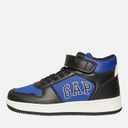 Boys Boston Mid Trainers Black/Blue