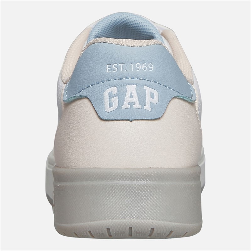 GAP Girls Detroit Trainers Light Pink/White/Pastel Blue - Image 3