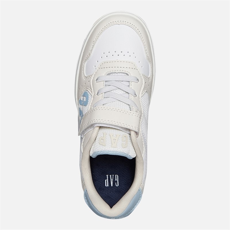 GAP Girls Detroit Trainers Light Pink/White/Pastel Blue - Image 4
