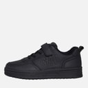 Kids Boston Velcro Trainers Black