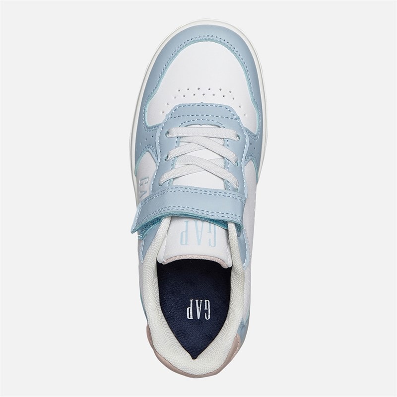 GAP Girls Chicago Trainers Bleach Blue/White/Pink - Image 4