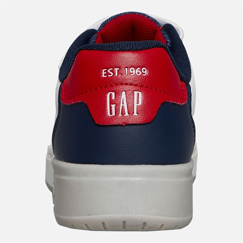 GAP Boys Chicago Trainers White/Navy/Red - Image 3