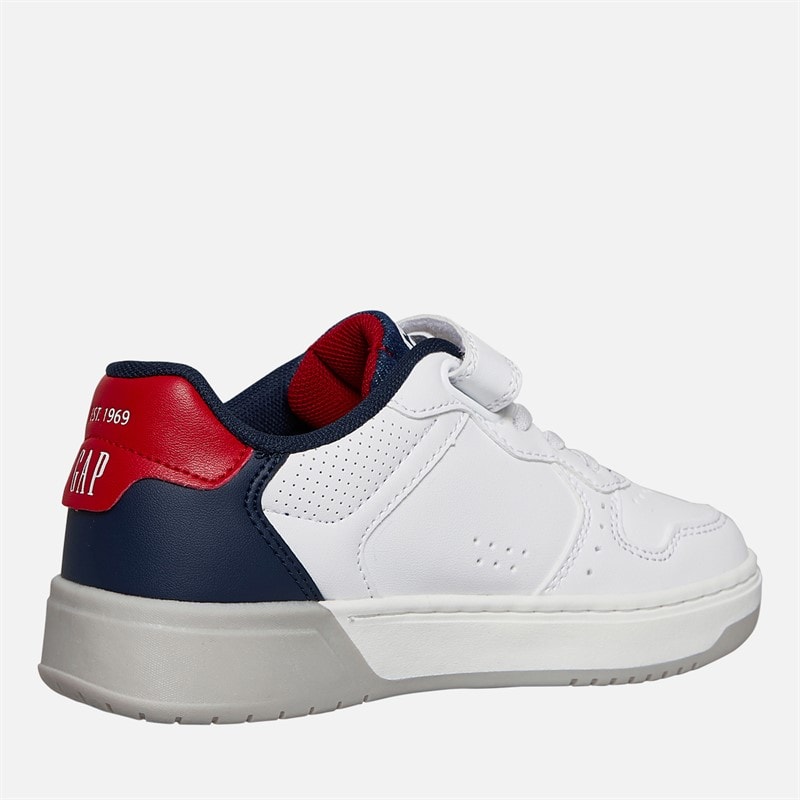 GAP Boys Chicago Trainers White/Navy/Red - Image 5