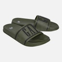 Junior Boys Austin Sliders Olive/Black