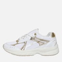 Womens Sunset Trainers White Gold