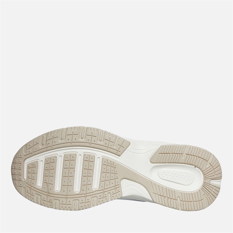 Womens Sunset Trainers White Gold - Image 2