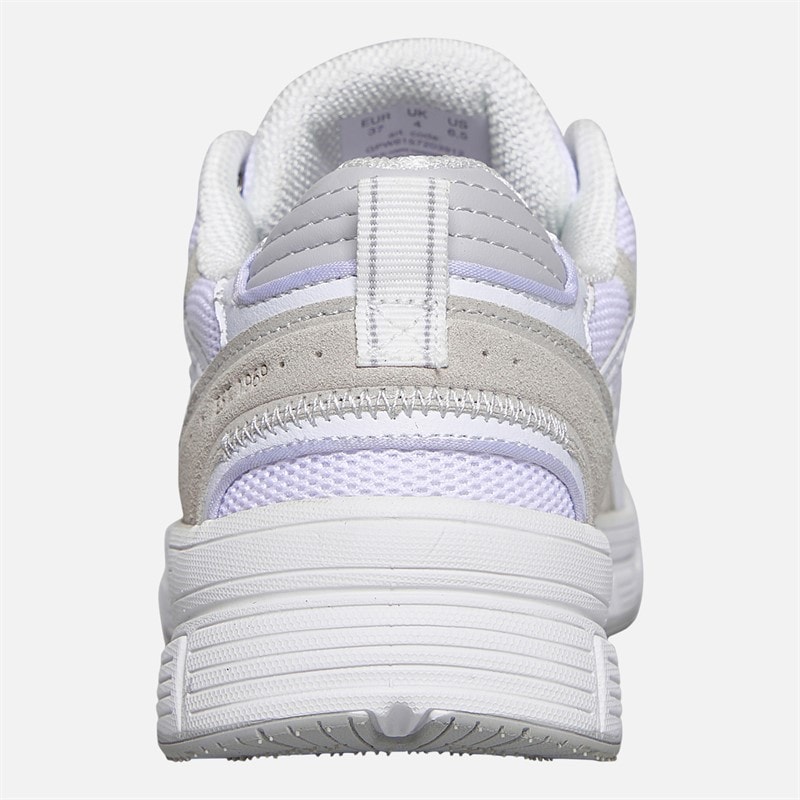 Womens Sunset Trainers White Crystal - Image 3